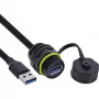 USB soovahetusadapter InLine 69927S — USB A emane USB A emasele