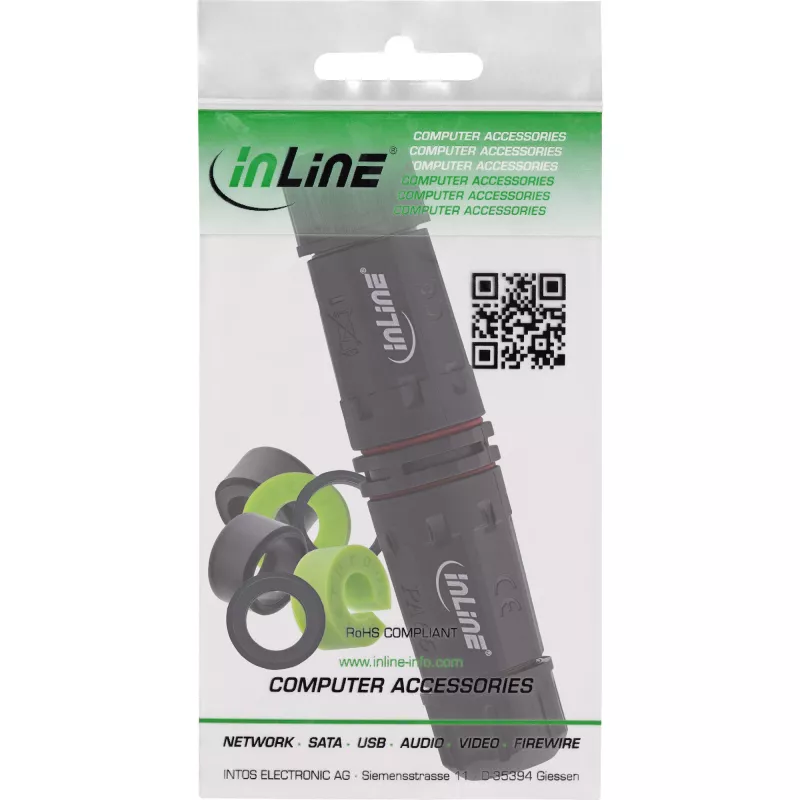 Toitepistiku adapter InLine 69927T arvutitarvikutele — mudel 69927T