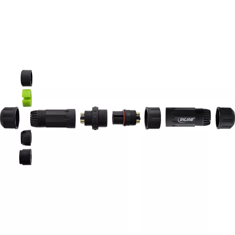 Toitepistiku adapter InLine 69927W – kompaktne võrguadapter Euroopa pistikupesadele
