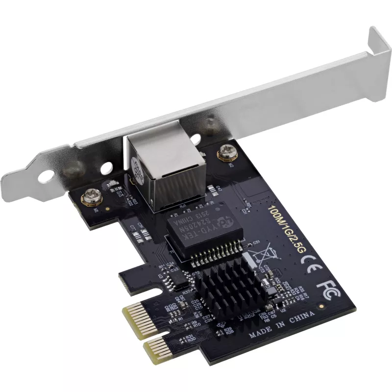 InLine 51125T võrgukaart sisemine Ethernet 2500 Mbit/s