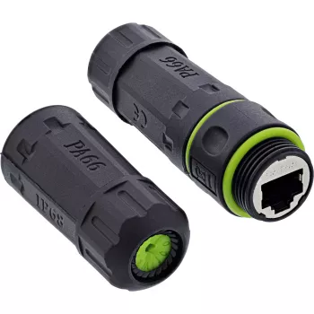 Soovahetuse adapter InLine 69927H — RJ45 ühendusmuhvi tüüp (võrgukaabli pistik)