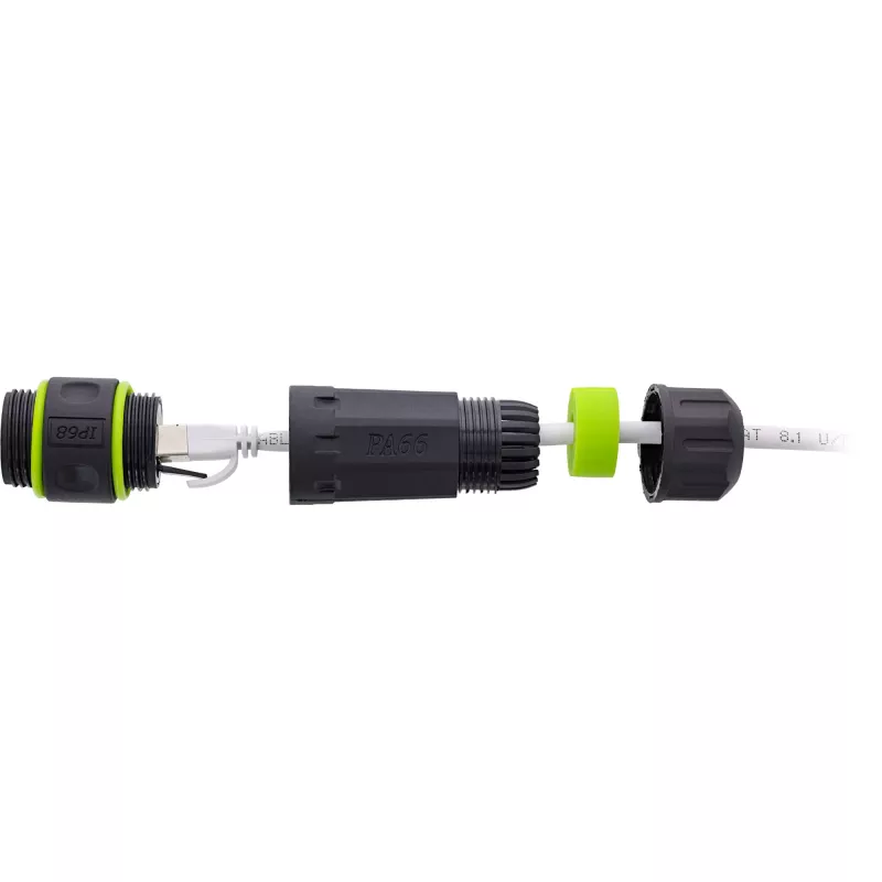 Soovahetuse adapter InLine 69927H — RJ45 ühendusmuhvi tüüp (võrgukaabli pistik)