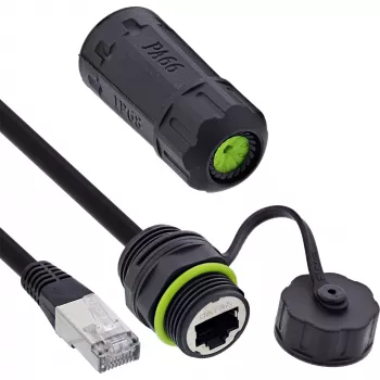 Kaabli soovahetusadapter InLine 69927K — adapter pistikupesa soo ümberpööramiseks