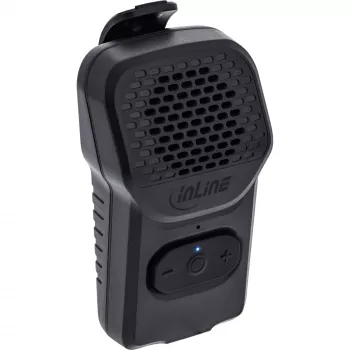 Mono kaasaskantav kõlar InLine 55383 — Must, draiver 2,8 cm, Bluetooth 2,4 GHz (ulatus 10 m)