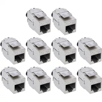 Keystone moodul InLine 76202V — mõõtmed 20×34×15 mm, kompaktne võrgutarvik