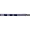 InLine 33271A liidesejaotur USB 3.2 Gen 1 (3.1 Gen 1) USB-C 5000 Mbit/s Hall