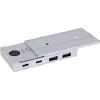 InLine 35395M liidesejaotur USB 3.2 Gen 2 (3.1 Gen 2) USB-C 10000 Mbit/s hõbedane