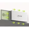 InLine 35395M liidesejaotur USB 3.2 Gen 2 (3.1 Gen 2) USB-C 10000 Mbit/s hõbedane