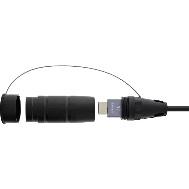 HDMI kaabel InLine 17950T, 50 m, HDMI Type A isane–isane, HDMI 2.1, 48 Gbit/s, must