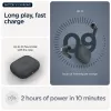Headset MOTOROLA Moto Buds Bass TWS Bluetooth kõrvasisesed kõrvaklapid kõnede ja muusika jaoks, Must, 51 g
