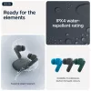 Headset MOTOROLA Moto Buds Bass TWS Bluetooth kõrvasisesed kõrvaklapid kõnede ja muusika jaoks, Must, 51 g