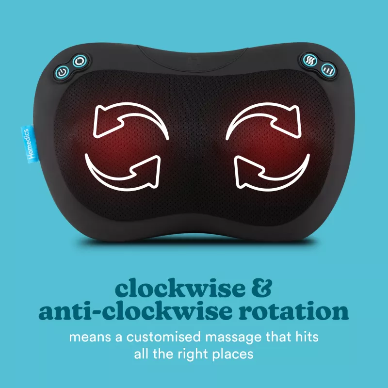 HoMedics SP-45H-EB massaažiseade Selg, Jalad, Kael, Õlad Must