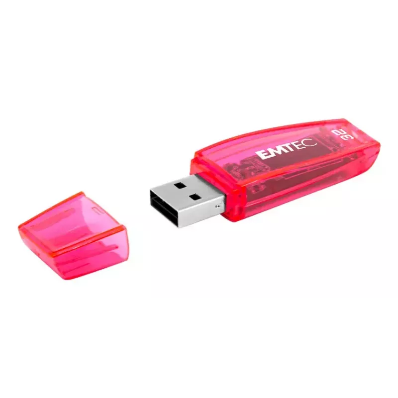 Emtec C410 Neon USB 2.0 mälupulk 8 GB, 3-pakk