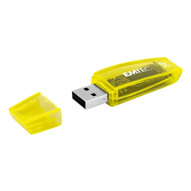 Emtec C410 Neon USB 2.0 mälupulk 8 GB, 3-pakk