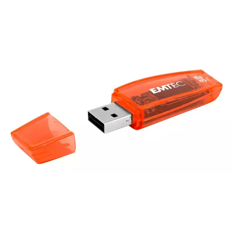 Emtec C410 Neon USB 2.0 mälupulk 8 GB, 3-pakk