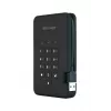 iStorage diskAshur2 256-bit 1TB USB 3.2 turvaline krüpteeritud pooljuhtketas - Must IS-DA2-256-SSD-1TB-B