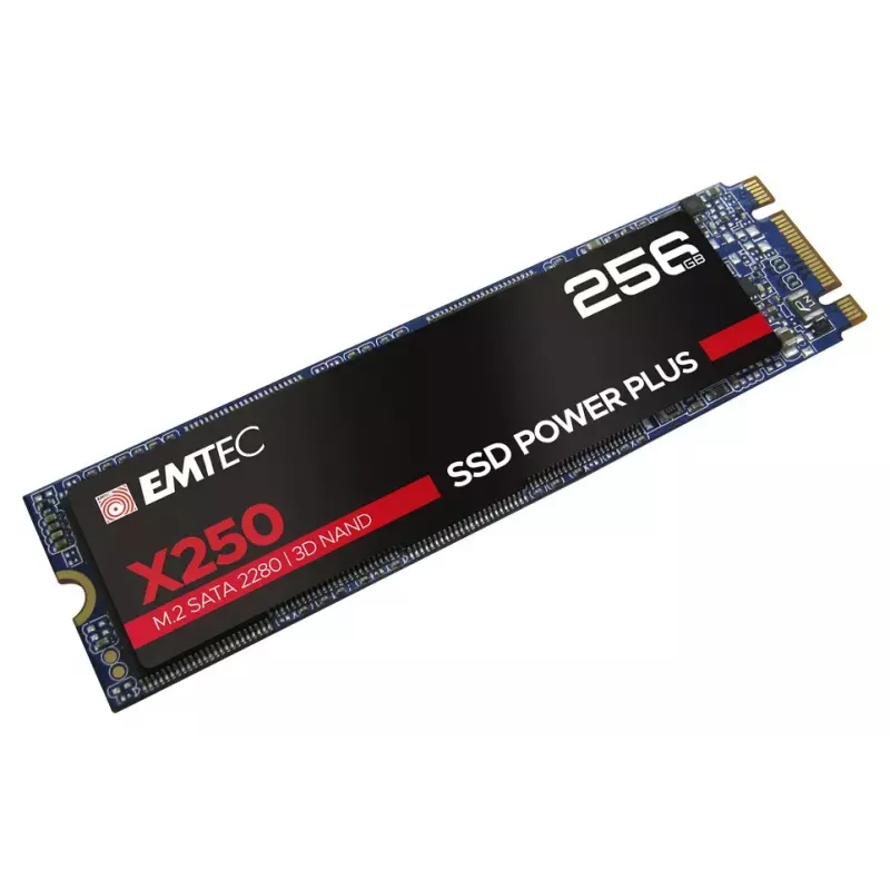SSD ketas Emtec 256 GB M.2 Serial ATA III 3D NAND X250