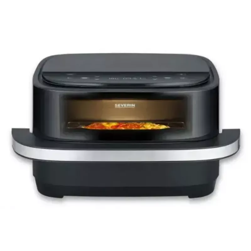 Pizzaküpsetaja Severin FR 2464 2200 W Must Hõbedane 1 pitsa