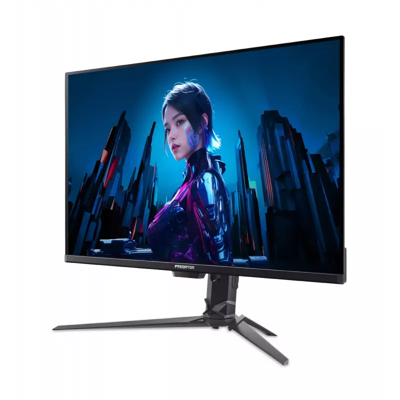 Monitor Acer Predator X32 X5 X32X5bmiiphuzx QD‑OLED 31.5 tolli 4K 3840×2160 0.01 ms USB‑C HDR Must