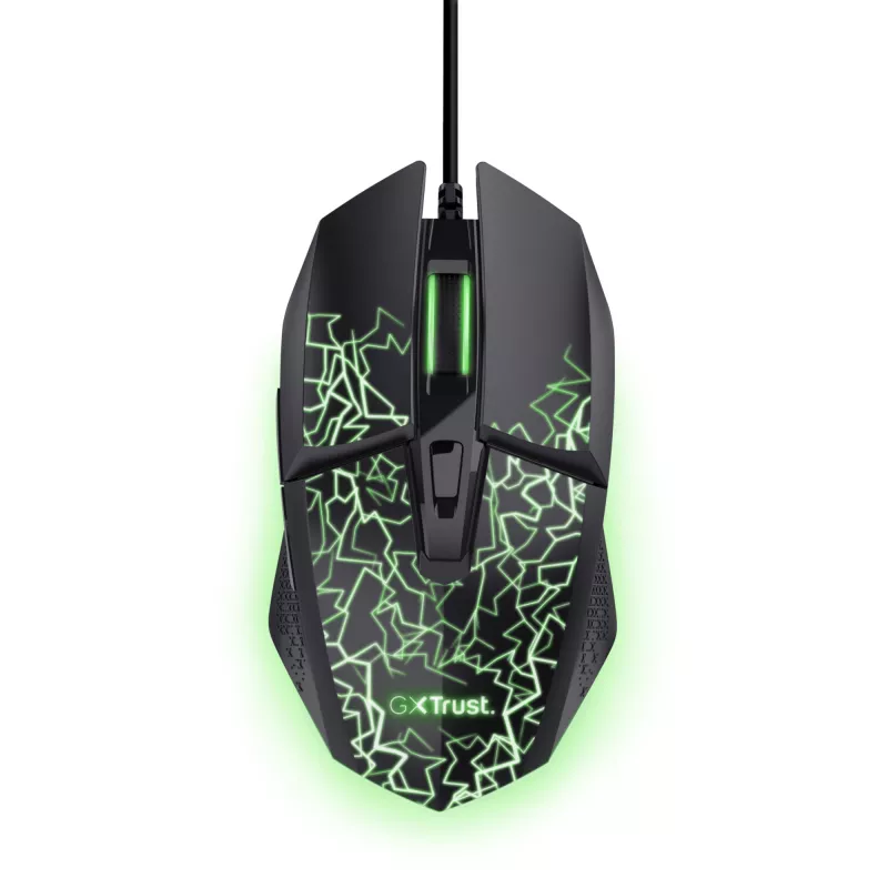 Trust GXT 113 Felox hiir Mängimine Paremakäeline USB Type-A Optiline 6400 DPI