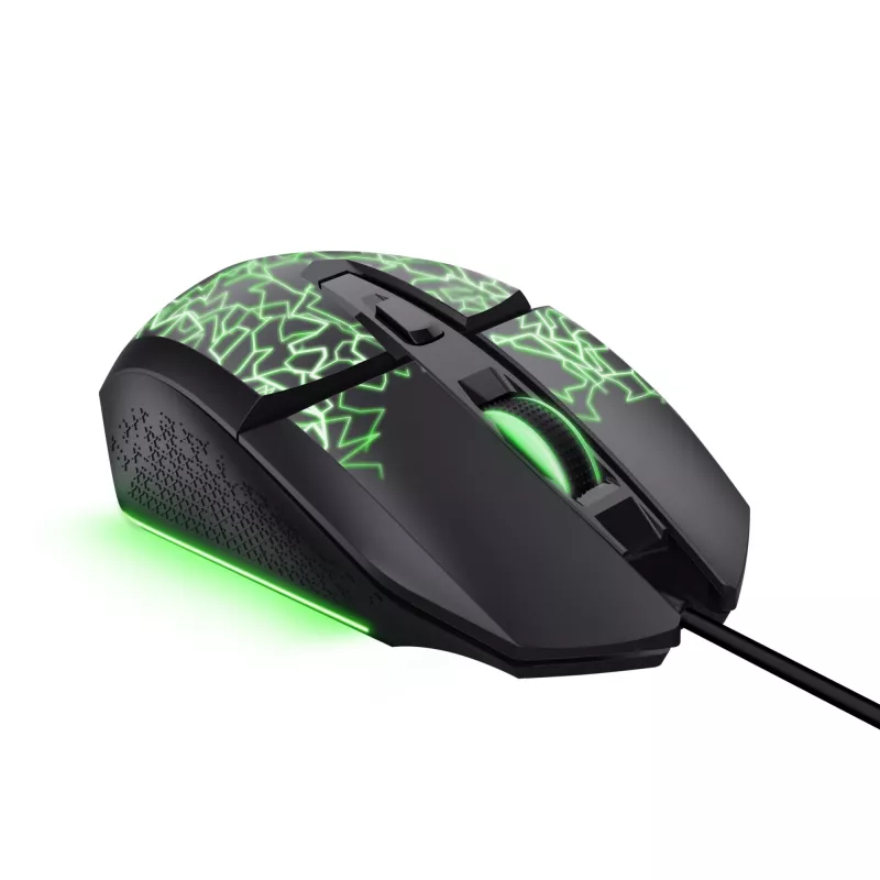 Trust GXT 113 Felox hiir Mängimine Paremakäeline USB Type-A Optiline 6400 DPI