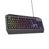 Trust GXT 836 EVOCX klaviatuur Gaming USB Saksa Must
