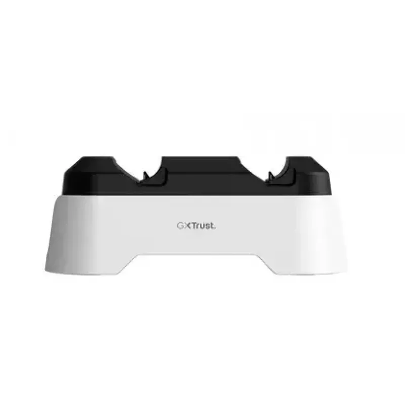 Laadimisalus Trust GXT 228 Dual PlayStation 5 jaoks, must ja valge