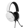 Trust GXT 490 FAYZO Peakomplekt Juhtmega Peavõru Mootorratas USB Type-A Must, Valge
