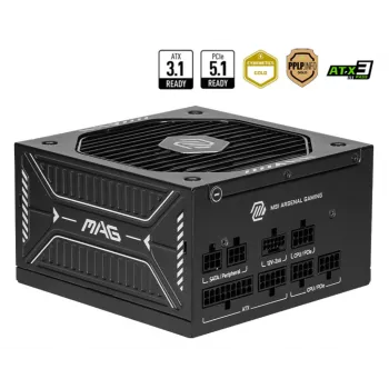 MSI MAG A650GLS PCIE5 toiteplokk 650 W 24-pin ATX ATX must