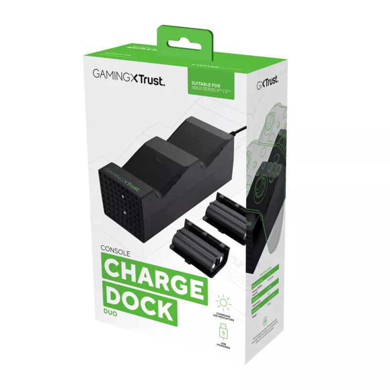 Trust GXT 250 mängukontrollerid must USB