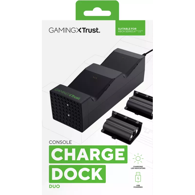 Trust GXT 250 mängukontrollerid must USB
