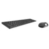 Rapoo 9850M klaviatuur ja hiir komplektis Kodune RF-juhtmevaba Bluetooth QWERTZ Saksa Hall