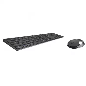 Rapoo 9850M klaviatuur ja hiir komplektis Kodune RF-juhtmevaba Bluetooth QWERTZ Saksa Hall
