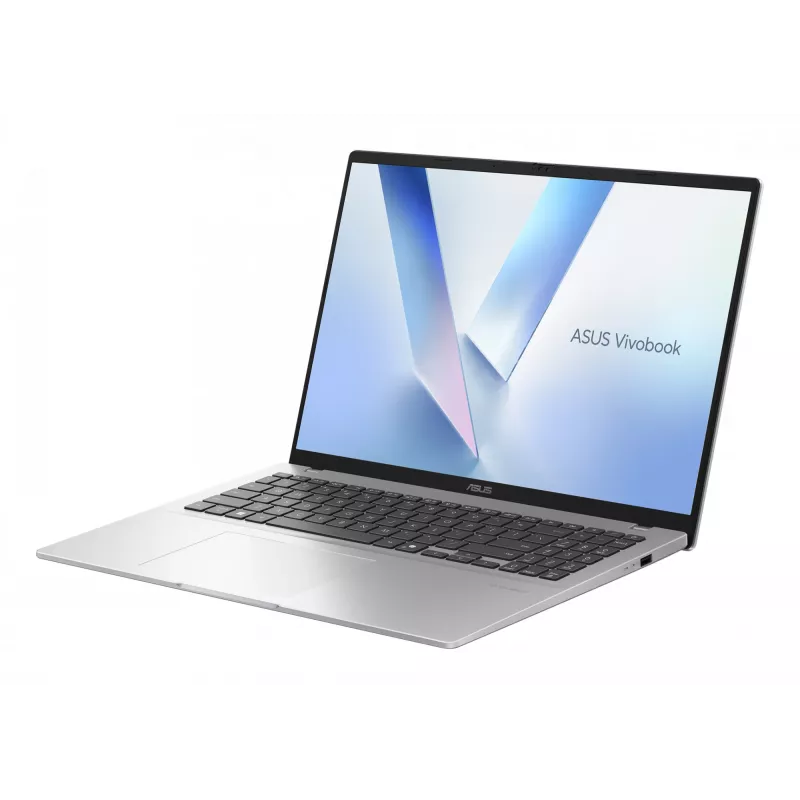 Sülearvuti ASUS Vivobook 16 M1607KA-MB058W — AMD Ryzen AI 7 350, 16-tolline WUXGA, 16 GB muutmälu, 1 TB SSD, Windows 11 Home, hõbedane