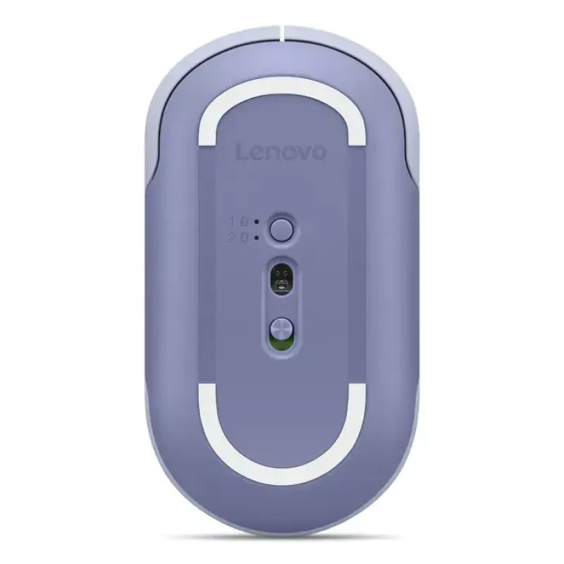 Juhtmevaba Bluetooth kontorihiir Lenovo 350 — mõlemakäeline, optiline 2400 DPI, 6 nuppu, sinine