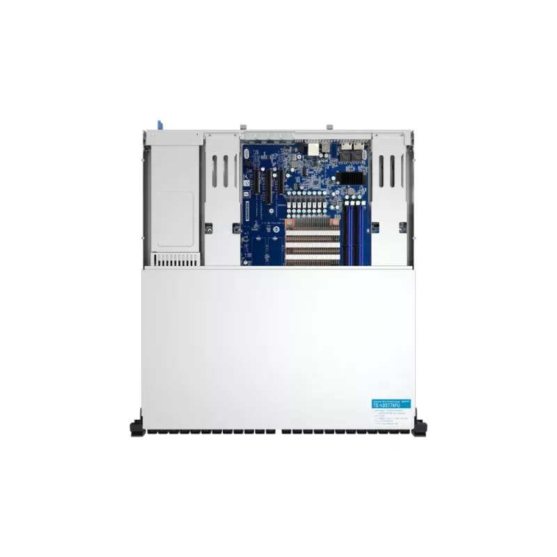 QNAP TS-H3077AFU-R7-64G NAS-/salvestusserver Rack (2U) AMD Ryzen™ 5 64 GB DDR5 0 TB QuTS hero Must, Metallik