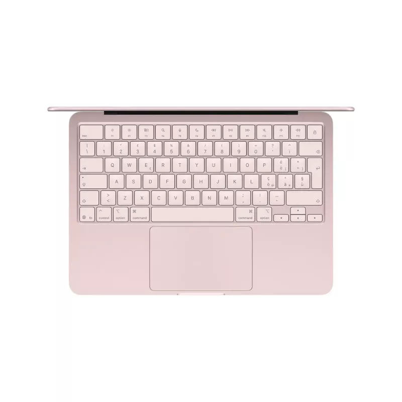 Sülearvuti Apple MacBook Neo 13-tolline — A18 Pro 6-tuumaline protsessor, 5-tuumaline GPU, 8 GB muutmälu, 256 GB SSD, 2408×1506 ekraan, roosa