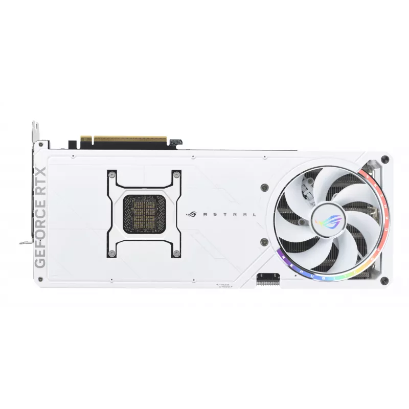 Graafikakaart ASUS ROG Astral GeForce RTX 5090, 32 GB GDDR7, 512-bit, PCIe 5.0, 3 ventilaatorit, valge