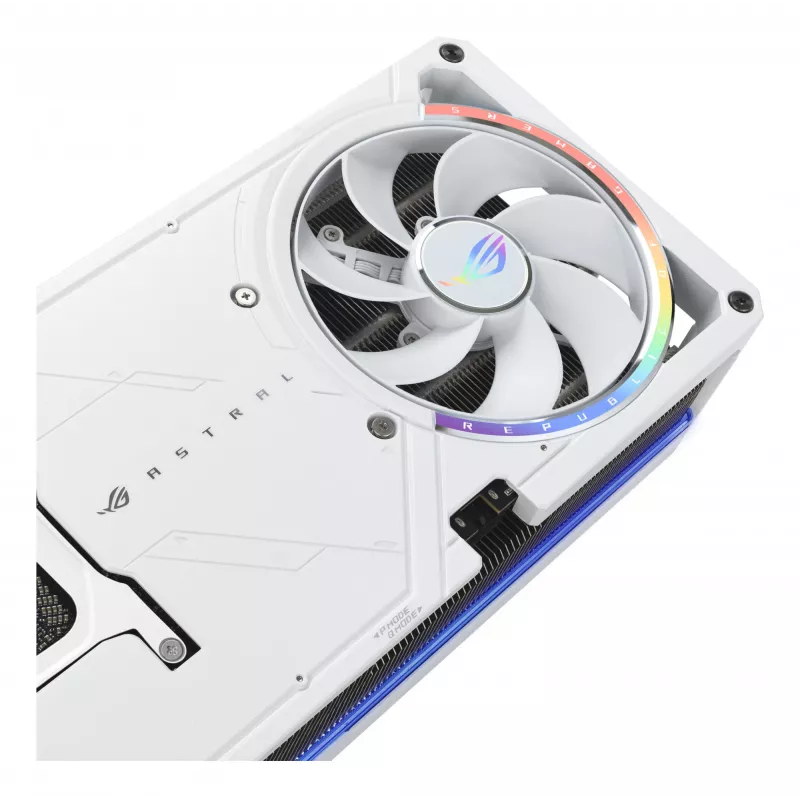 Graafikakaart ASUS ROG Astral GeForce RTX 5090, 32 GB GDDR7, 512-bit, PCIe 5.0, 3 ventilaatorit, valge