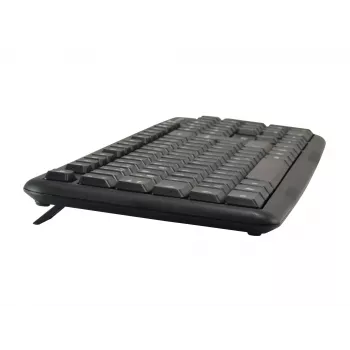 Equip 245201 klaviatuur Hiirega kontori USB QWERTY Hispaania Must