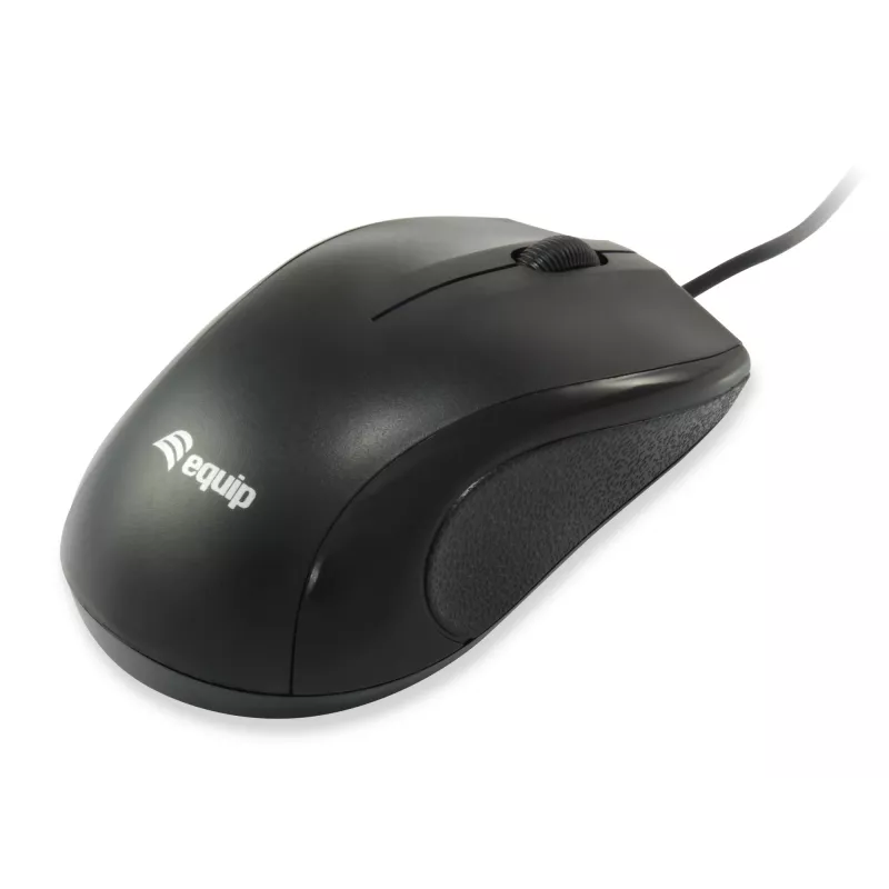 Equip 245201 klaviatuur Hiirega kontori USB QWERTY Hispaania Must