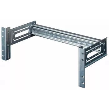 Rack rail 19 inch EQUIP EZR-DIN-4, 4U DIN, RAL7035 hall, 485×210 mm