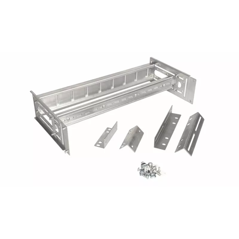 Rack rail 19 inch EQUIP EZR-DIN-4, 4U DIN, RAL7035 hall, 485×210 mm
