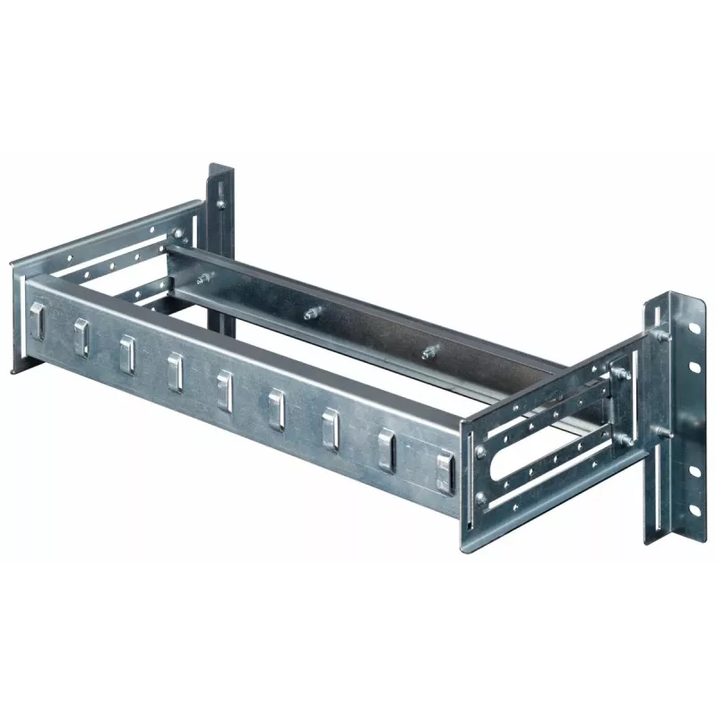 Rack rail 19 inch EQUIP EZR-DIN-4, 4U DIN, RAL7035 hall, 485×210 mm