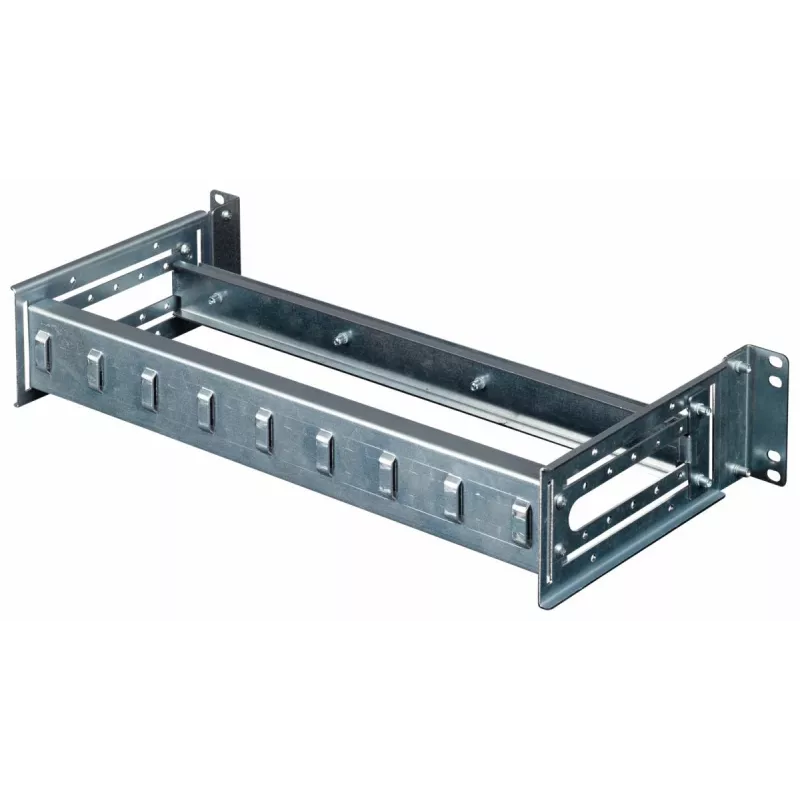 Rack rail 19 inch EQUIP EZR-DIN-4, 4U DIN, RAL7035 hall, 485×210 mm