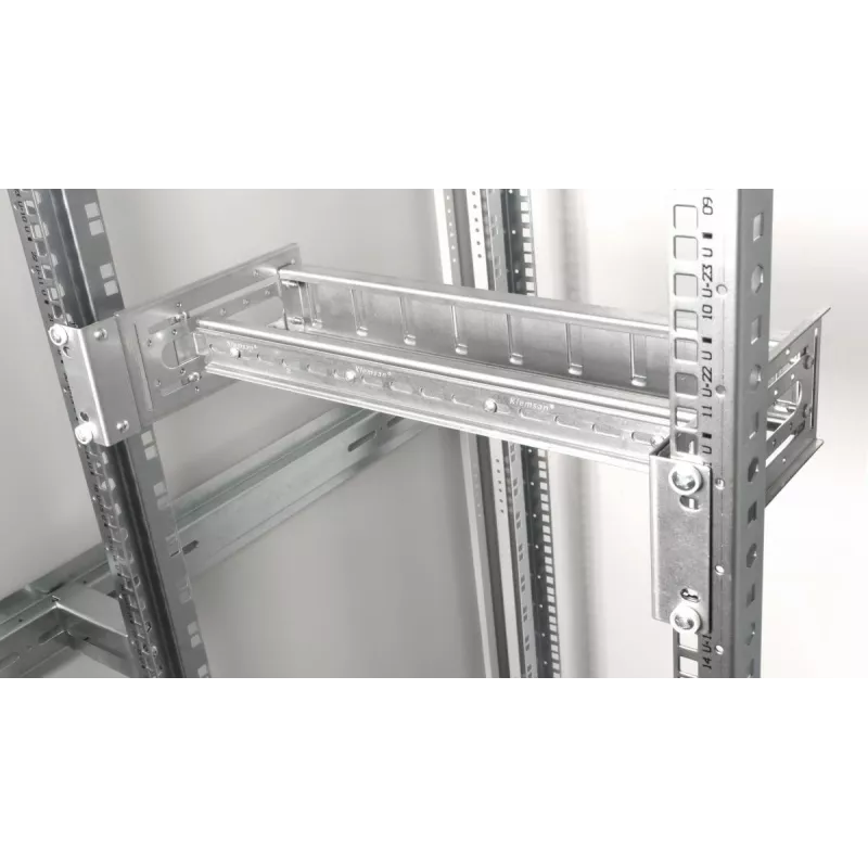 Rack rail 19 inch EQUIP EZR-DIN-4, 4U DIN, RAL7035 hall, 485×210 mm