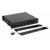 Sahkelüksus Equip Lockable Drawer 19 inch 2U RAL9005 Must