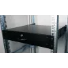 Sahkelüksus Equip Lockable Drawer 19 inch 2U RAL9005 Must