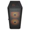 PC Midi Torn Korpus Cougar Airface FLO ARGB, Must — toetab 2x180mm ees, 1x120mm taga, 2.5/3.5 tollised kettad, 240×480×509 mm