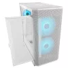 COUGAR PC Midi Tower Case Airface FLO ARGB Valge — 2x180mm ees, 1x120mm taga, toetab 2,5 tolli/3,5 tolli HDD, 240×480×509 mm